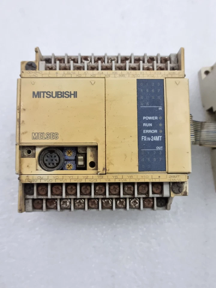 Mitsubishi FX1n-24MT-ESS/UL Programmable Controller With FX2n-1HC Module (Used)